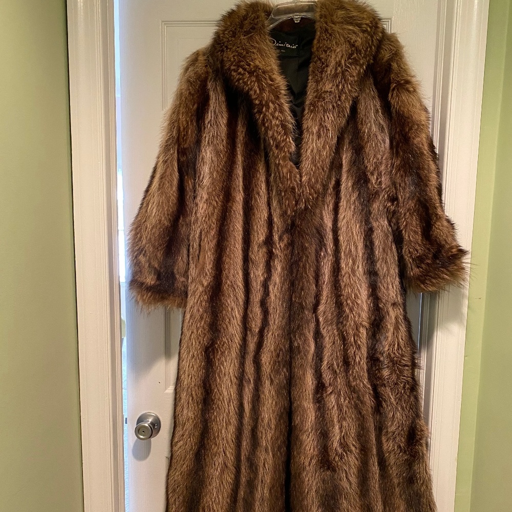 Dimitrious Raccoon Fur Coat